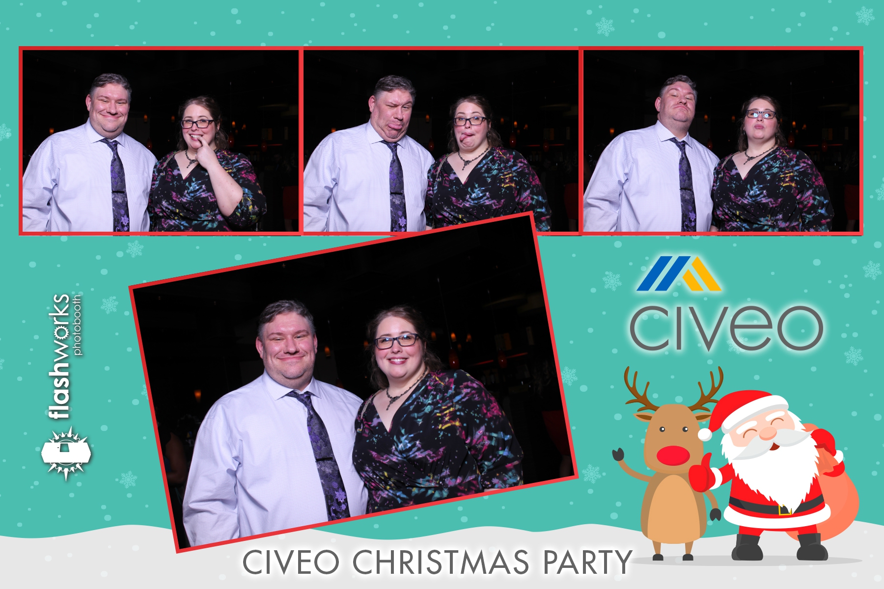 CIVEO Christsmas Party | View more photos from the event at gallery.flashworksphotobooth.com/u/FlashworksPhotoboothInc/CIVEO-Christsmas-Party